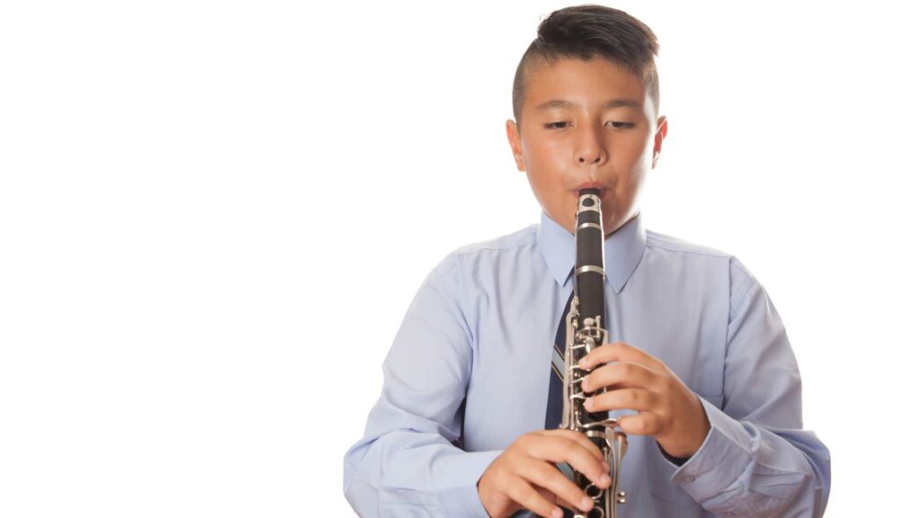 Un cours de clarinette
