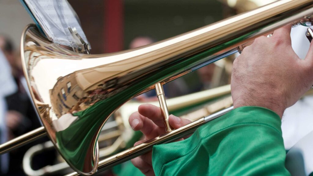 Un cours de trombone