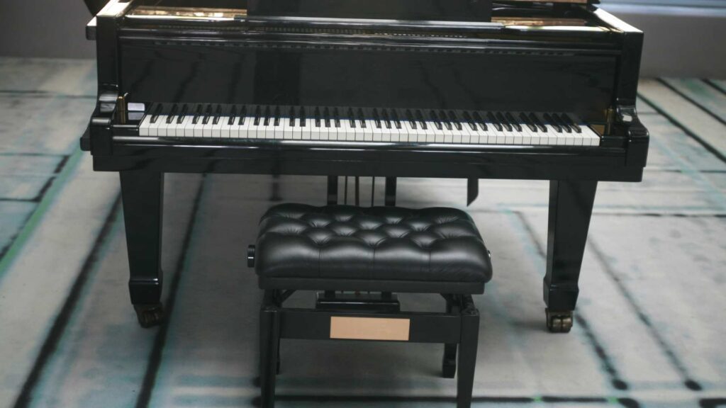 Le banc de piano
