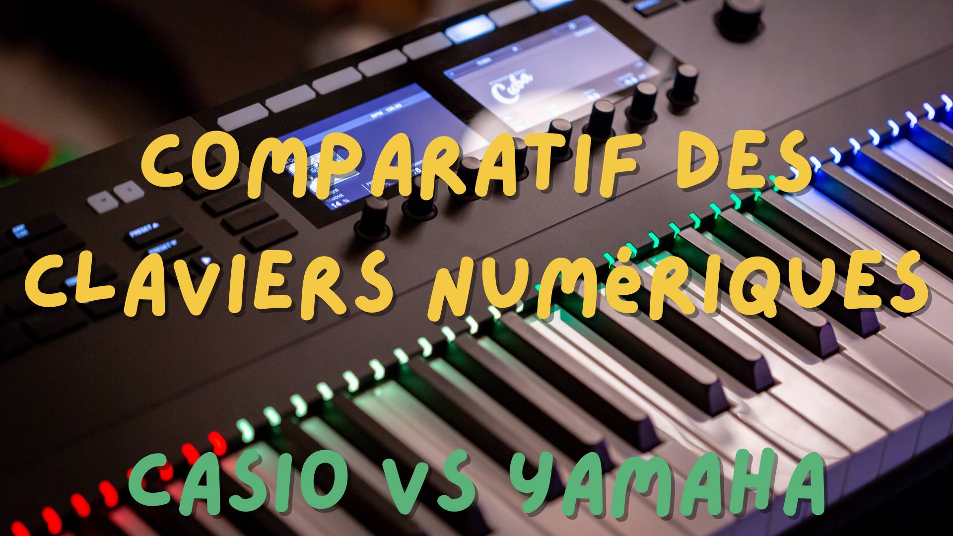 Comparatif des claviers numériques : Casio vs Yamaha