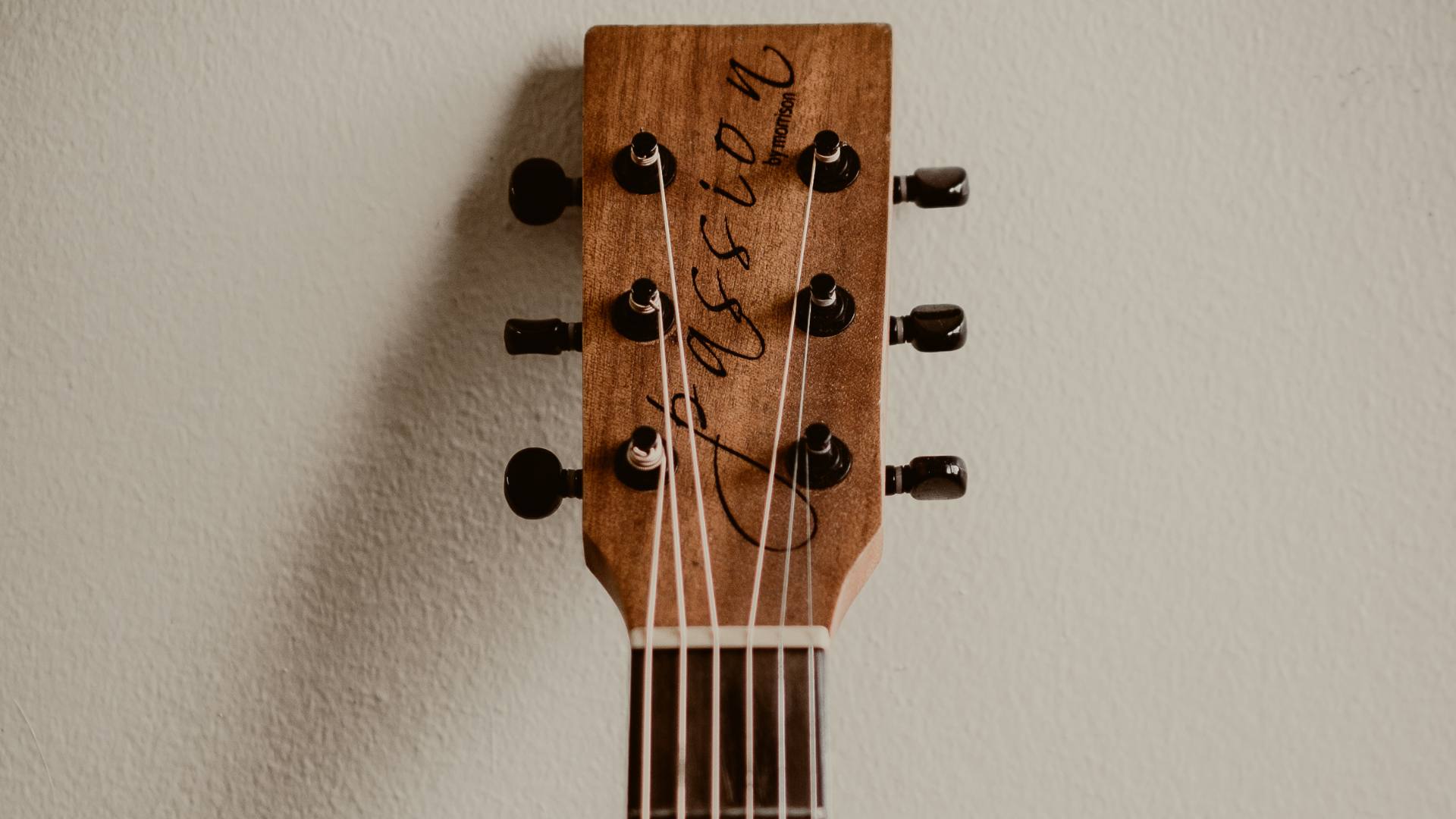 Manche d'une guitare